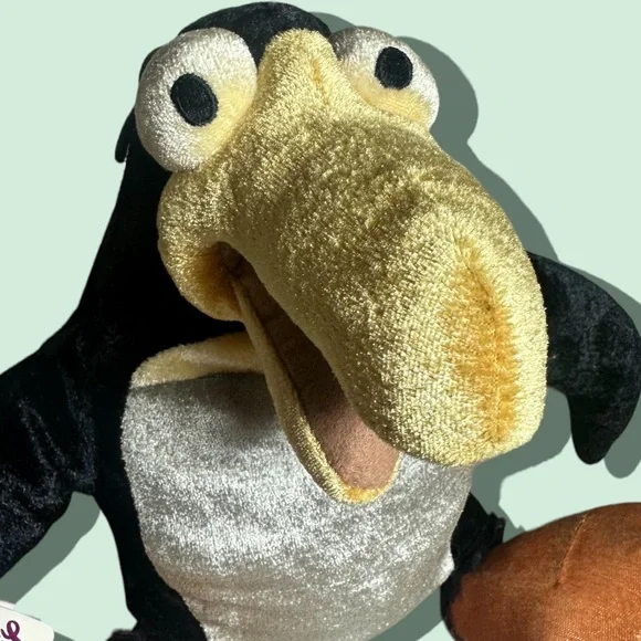 Vintage Disney Little Mermaid II Rare NWT Plush Stuffed Animal Dash And Tip Toys - Picture 16 of 16